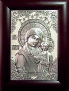Богородица Казанская, багет дерево